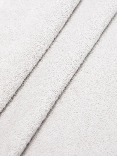 Shop Tekla Organic Cotton Towel Set In Grey