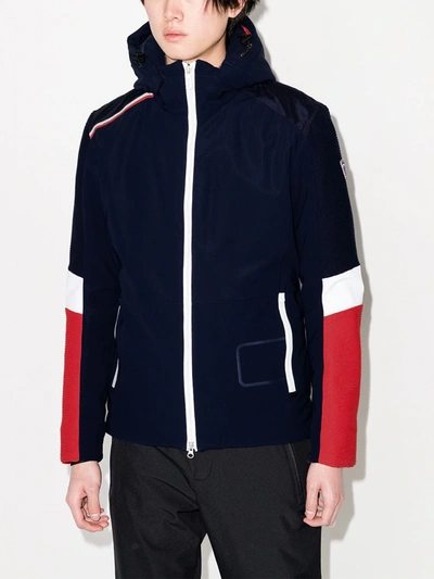 Shop Rossignol Supercorde Zip-up Ski Jacket In Blue