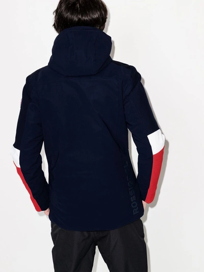 Shop Rossignol Supercorde Zip-up Ski Jacket In Blue
