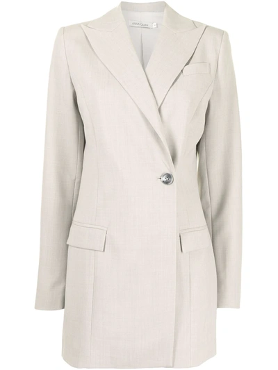 Shop Anna Quan Sienna Jacket In Grey