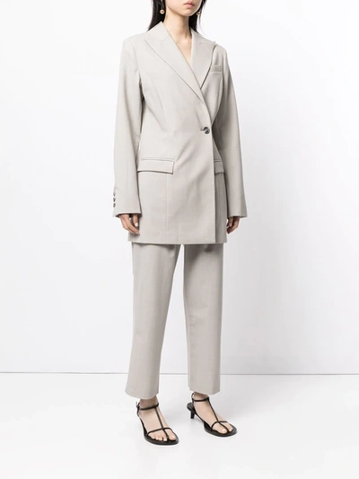 Shop Anna Quan Sienna Jacket In Grey