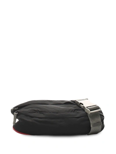 Pre-owned Prada Tessuto Belt Bag In Black