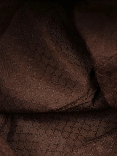 Pre-owned Gucci Sylvie Web Shoulder Bag In Brown