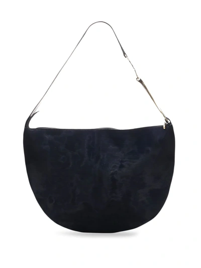 Pre-owned Gucci Horsebit Hobo Bag In Blue