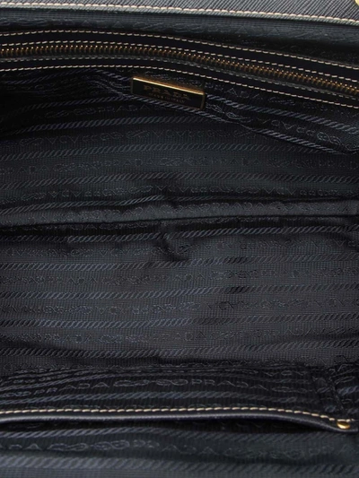 Pre-owned Prada  Tessuto Handbag In Black