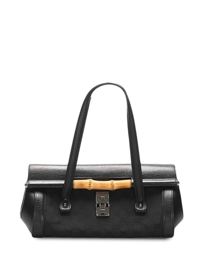 Pre-owned Gucci Bullet Handbag In Black