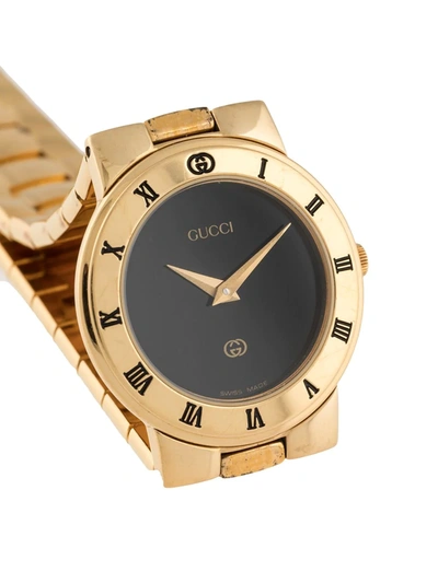 Pre-owned Gucci  3300l 25mm In Gold