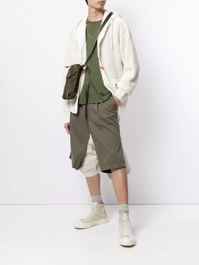 Shop Miharayasuhiro W-sleeve Skate Trousers In Green