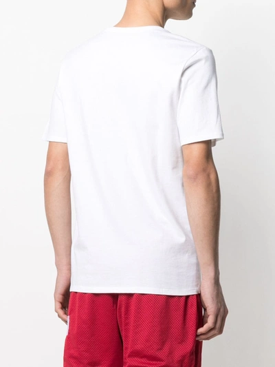 Shop Jordan Logo Print T-shirt In White