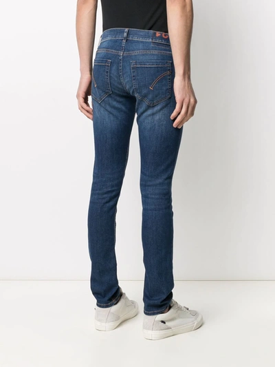Shop Dondup Low-rise Skinny Jeans In Blue