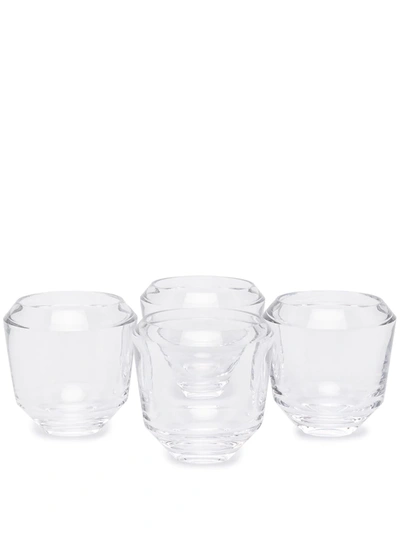 Shop Ann Deumelemeester X Serax Leadfree Crystal Glass Set In White