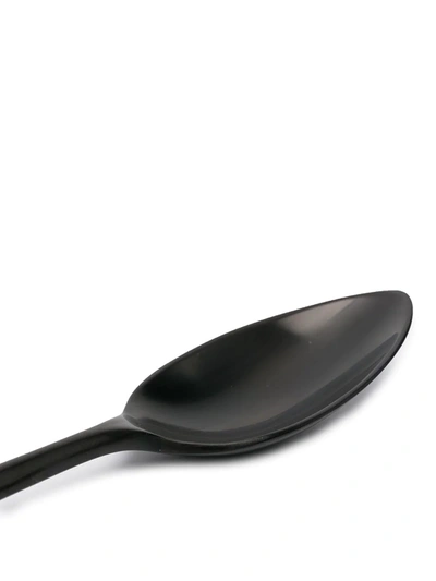 Shop Ann Deumelemeester X Serax Matt Table Spoon Set In Black