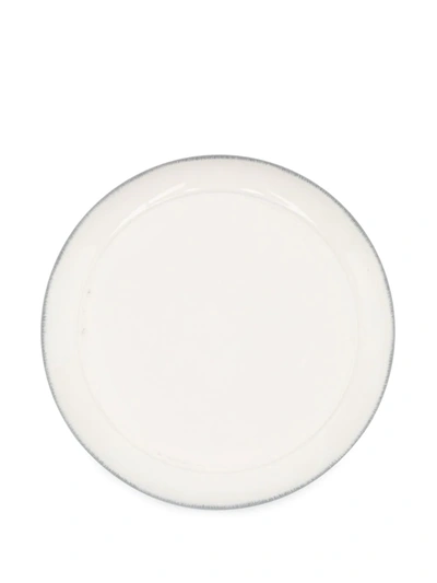 Ann Deumelemeester X Serax Set Of Two Ceramic High Plates In Black