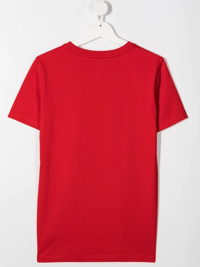 Givenchy Graphic Logo Print T-shirt In Red