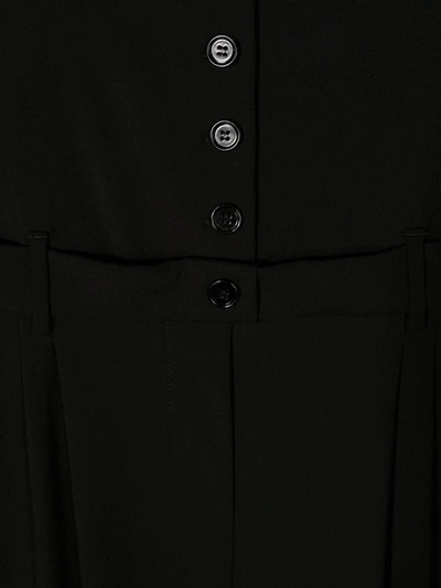 Shop Dolce & Gabbana Square-neck Jumpsuit In Black