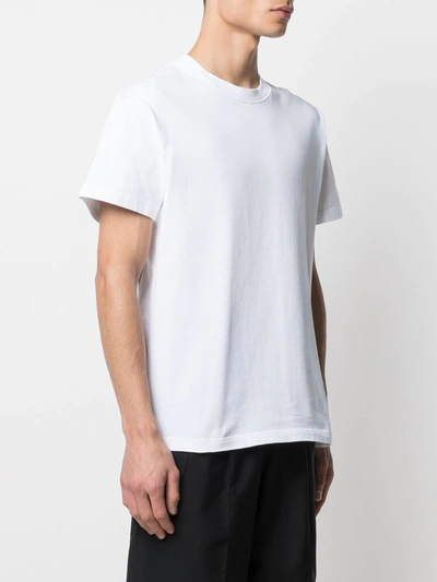 Shop A-cold-wall* Graphic Print Cotton T-shirt In White