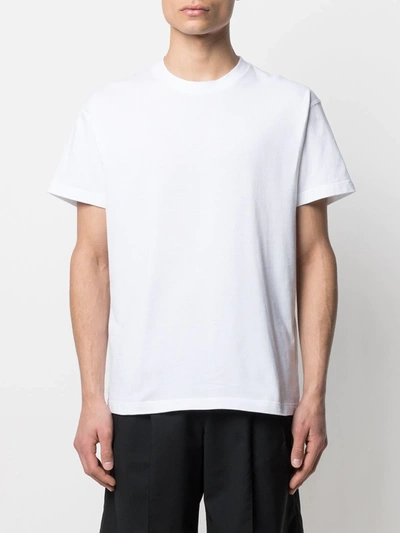 Shop A-cold-wall* Graphic Print Cotton T-shirt In White