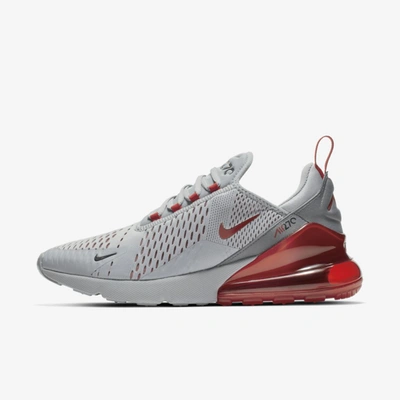 Shop Nike Air Max 270 Men's Shoe (wolf Grey) - Clearance Sale In Wolf Grey,ember Glow,cool Grey,university Red