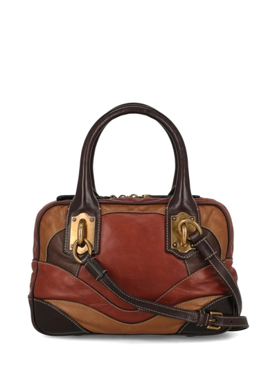 Pre-owned Dolce & Gabbana Shoulder Bag In Brown