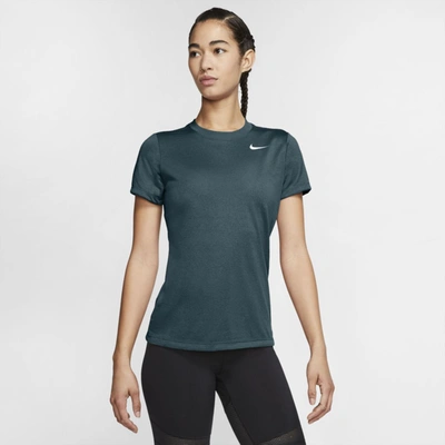 Shop Nike Dri-fit Legend Women's Training T-shirt In Ash Green