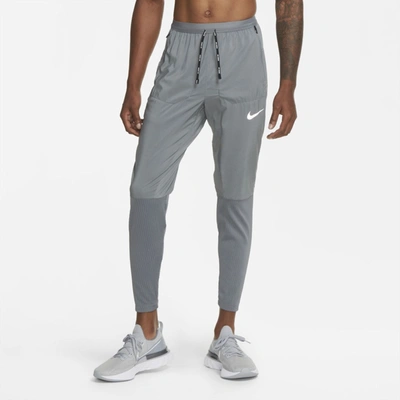 Shop Nike Phenom Elite Future Fast Men's Hybrid Running Pants In Smoke Grey,smoke Grey