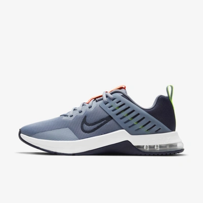 Shop Nike Air Max Alpha Tr 3 Men's Training Shoes In Ashen Slate,white,electric Green,blackened Blue