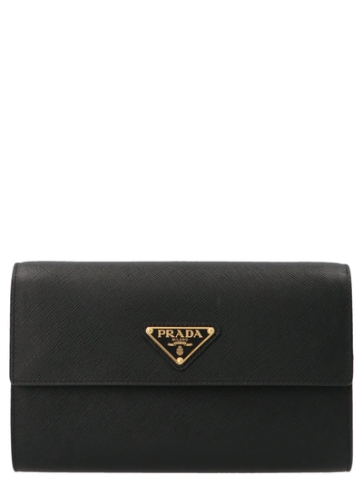 Shop Prada Bag In Black