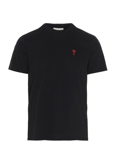 Shop Ami Alexandre Mattiussi T-shirt In Black