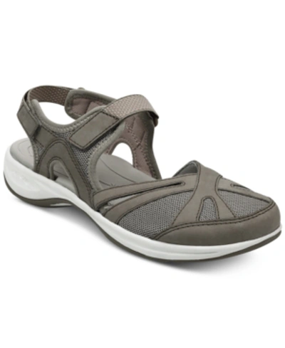 Shop Easy Spirit Women's Esplash Closed Toe Sling Back Casual Sandals In Taupe