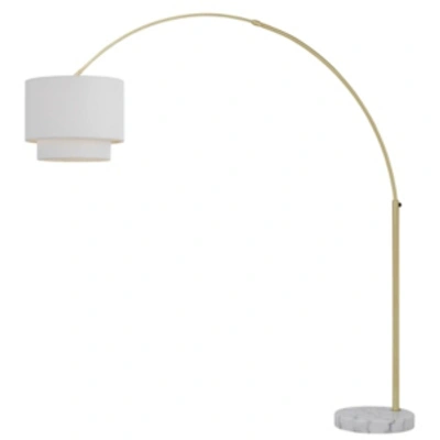 Shop Aflighting Af Lighting Arched Floor Lamp In Gold