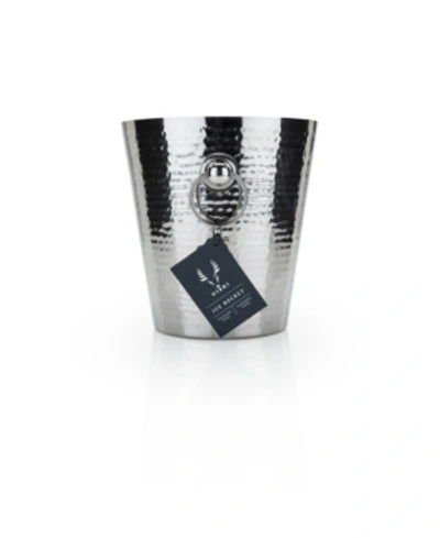 Shop Viski Admiral Hamme Ice Bucket In Silver
