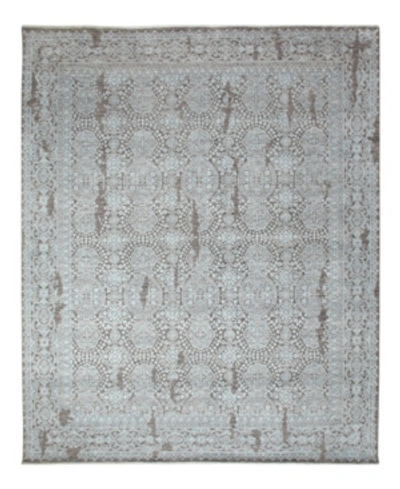 Shop Adorn Hand Woven Rugs One Of A Kind Ooak2499 Gray 8'2" X 10' Area Rug