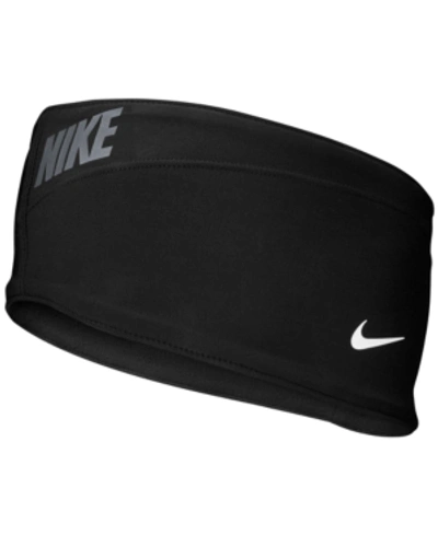 Shop Nike Men's Hyperstorm Headband In Black/black