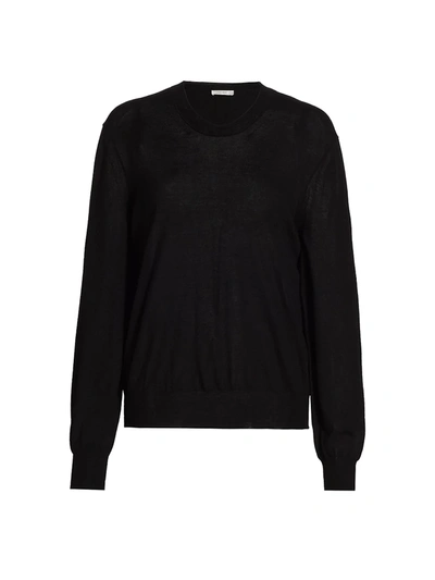 Shop The Row Women's Islington Cashmere Sweater In Black