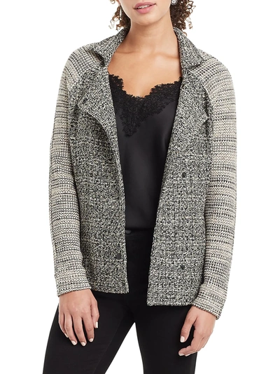 Shop Nic+zoe Petites Women's Mixing In Sweater Jacket In Neutral Mix