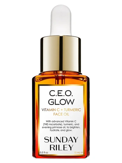 Shop Sunday Riley Women's Ceo Glow Vitamin C + Turmeric Face Oil In Size 1.7 Oz. & Under