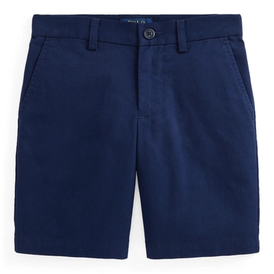 Polo Ralph Lauren Straight Fit Stretch Chino Short In Newport Navy