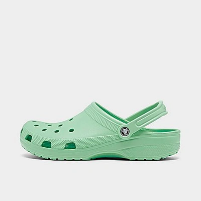 Shop Crocs Unisex Classic Clog Shoes (men's Sizing) In Pistachio