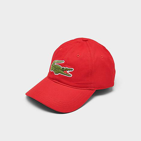 lacoste red hat