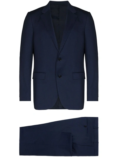 Shop Ermenegildo Zegna Drop 7 Two-piece Wool Suit In Blue