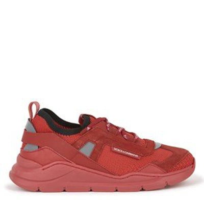 Shop Dolce & Gabbana Daymaster Sneakers In Red