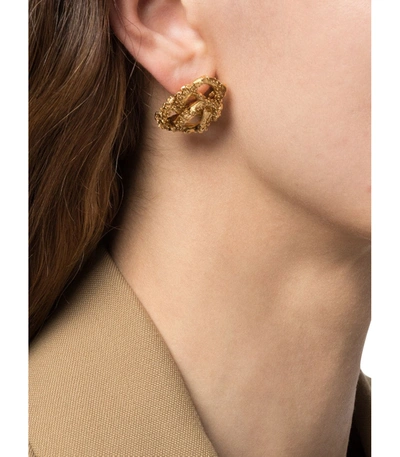 Shop Alighieri The Aphrodite Earrings In Gold