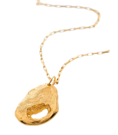 Shop Alighieri The Clouds In Your Mind Necklace In Gold