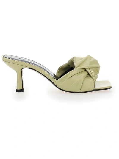 Shop By Far Lana Sandals In Yellow