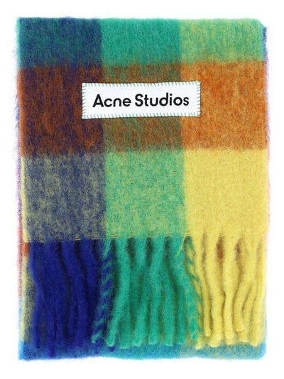 Shop Acne Studios Scarf In Multi-colour