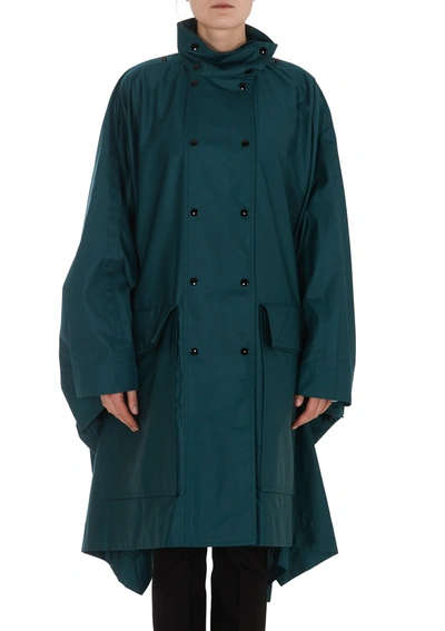 Shop Lemaire Cape In Green
