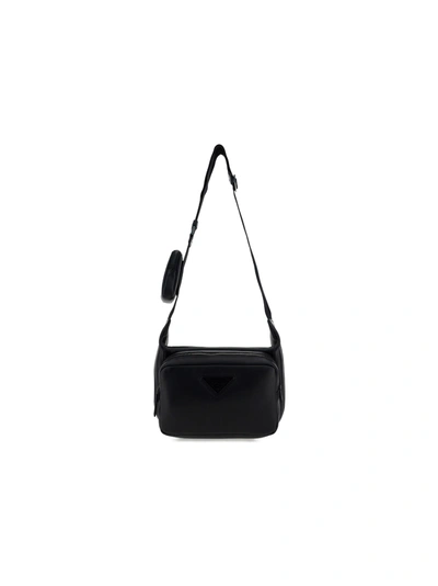 Shop Prada Crossbody Bag In Black