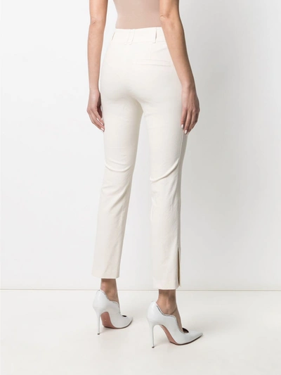 Shop Isabel Marant Lovida Trousers In Beige