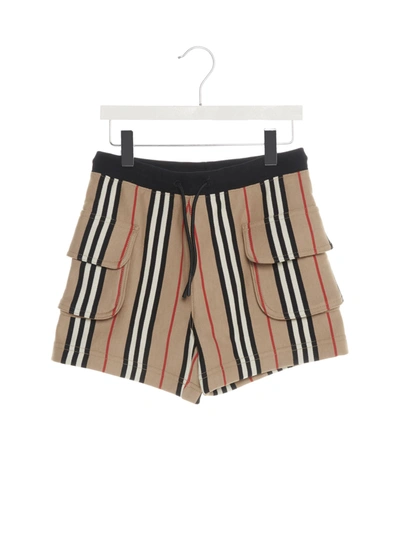 Shop Burberry Nala Shorts In Multicolor