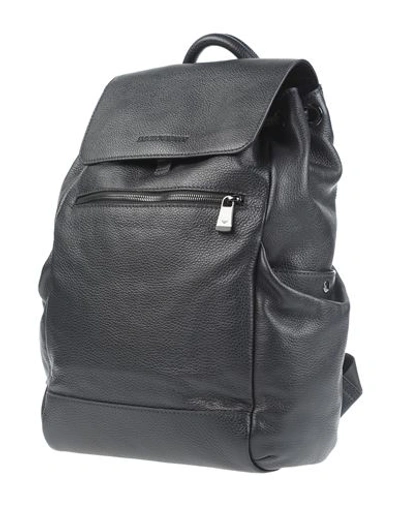 Shop Emporio Armani Backpacks In Dark Blue